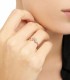 Anello Dodo Collezione Farfalla Oro Rosa 9kt Diamanti