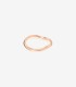 Anello Wave Dodo Essentials Oro Rosa 9kt
