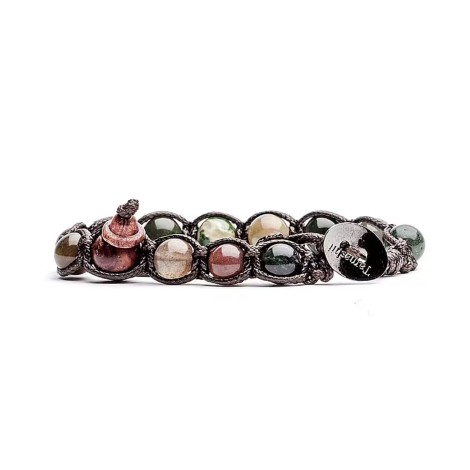 Bracciale Tamashii Tibet Agata Moosk BHS900-17