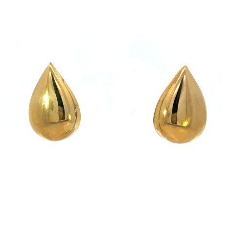 Orecchini Goccia Argento Dorato