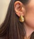 Orecchini Goccia Argento Dorato