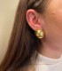 Orecchini Lobo Sfera Argento