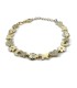 Bracciale Argento Dorato e Zirconi
