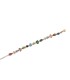Bracciale Argento Dorato e Zirconi