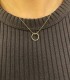 Collana Cerchio Oro Giallo 9kt