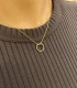 Collana Cerchio Oro Giallo 9kt