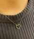 Collana Cuore Oro Giallo 9kt