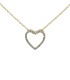 Collana Cuore Oro Giallo 9kt