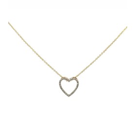 Collana Cuore Oro Giallo 9kt