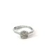Anello Raggi Magic Oro Bianco 9kt Diamanti 0,50 G SI