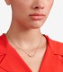 Collana Dodo Cuore Argento Oro Rosa 9kt