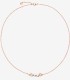 Collana Dodo Cuore Argento Oro Rosa 9kt