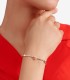 Componente Copri Brisè Cuore Oro Rosa 9kt