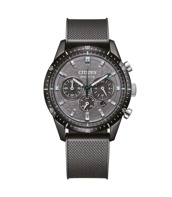 Citizen Orologio Uomo Active Sport Eco-Drive BM7638-02H - Cassa 41mm, Cinturino Blu, Vetro Minerale