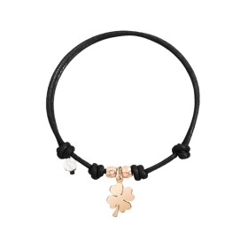 Bracciale Dodo Cordino Charm Quadrifoglio