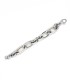Bracciale Catena Maglia Ovale Argento