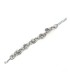 Bracciale Catena Cerchietti Ovali Argento