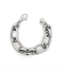 Bracciale Catena Maglia Ovale Argento