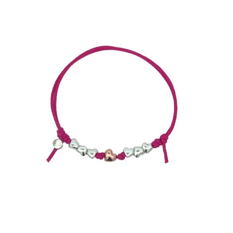 Bracciale Dodo Cuori Adulto Cordino