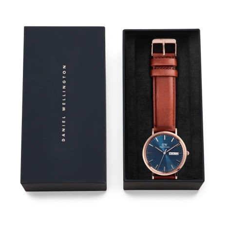 Orologio Daniel Wellington Classic Day Display St Mawes Rose Gold Arctic