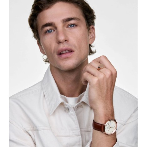 Orologio Daniel Wellington Classic Day Display St Mawes Rose Gold Champagne
