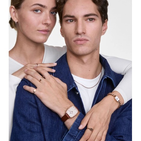 Orologio Daniel Wellington Marlon St Mawes Lino Oro Rosa