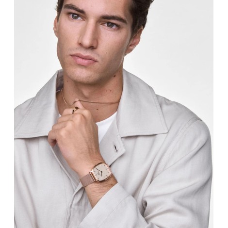 Orologio Daniel Wellington Wire Linen Rose Gold