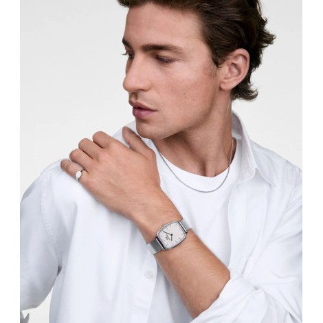 Orologio Daniel Wellington Marlon Wire Linen Silver