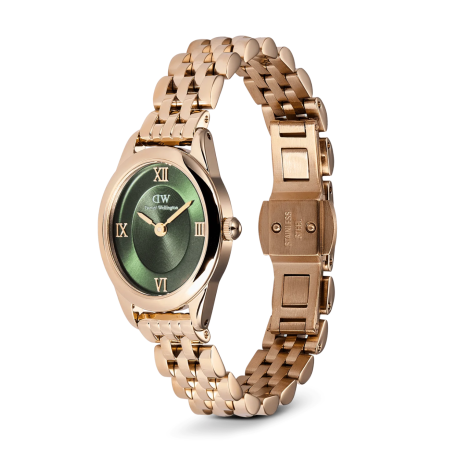 Orologio Daniel Wellington Ophelia Mini Emerald Rose Gold