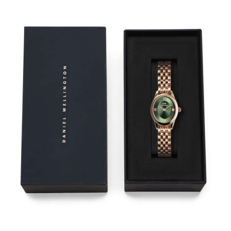 Orologio Daniel Wellington Ophelia Mini Emerald Rose Gold