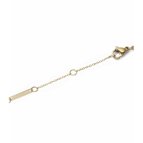 Collana Daniel Wellington Necklace Malachite Gold