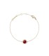 Bracciale Daniel Wellington Red Agate Gold