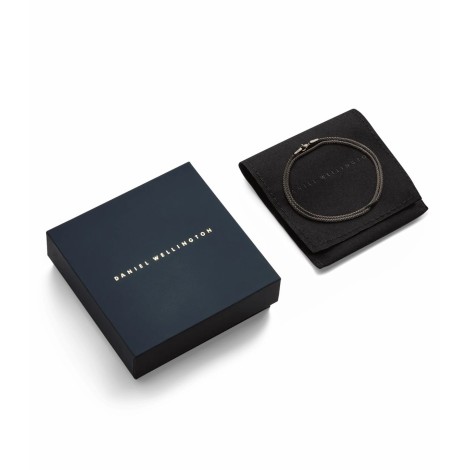 Collana Daniel Wellington Tide Mesh Graphite 1.8