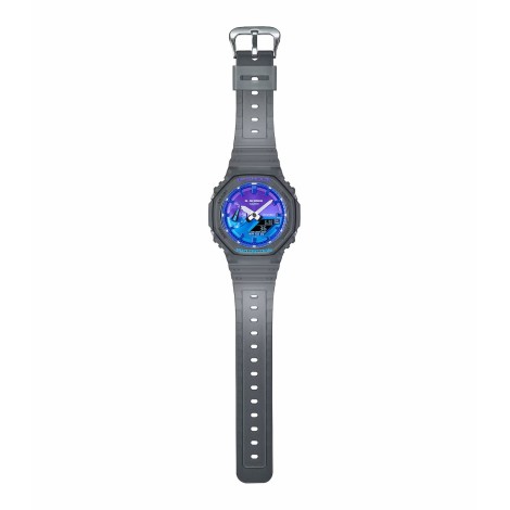 Orologio Casio G-Shock Flame Inside GA-2100FLS-8A2ER Trasparente