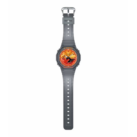 Orologio Casio G-Shock Flame Inside GA-2100FLS-8A4ER Trasparente