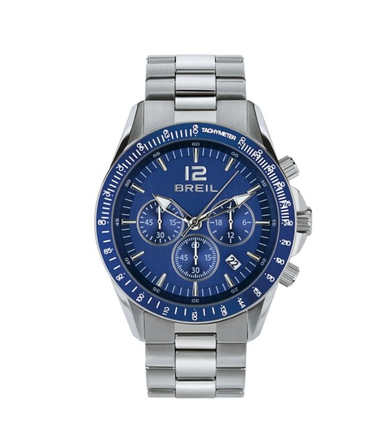 Orologio Uomo BREIL ATMOSPHERE TW0972 Bracciale Acciaio Silver Sub 100mt