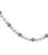 Collana Perle Bianche Argento