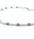 Collana Perle Bianche Argento