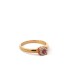 Anello Donna Rubino e Diamanti Oro Rosa 18 kt