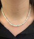 Collana Perle Bianche Argento