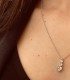 Collana Cuori Re Carlo Anniversary Love Oro Bianco 18 Kt Diamanti