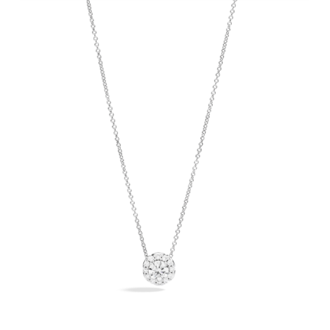 Collana Re Carlo Anniversary Love Oro Bianco 18 Kt Diamanti