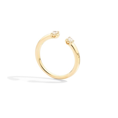 Anello Recarlo Anniversary More Oro Giallo 18kt e Diamanti