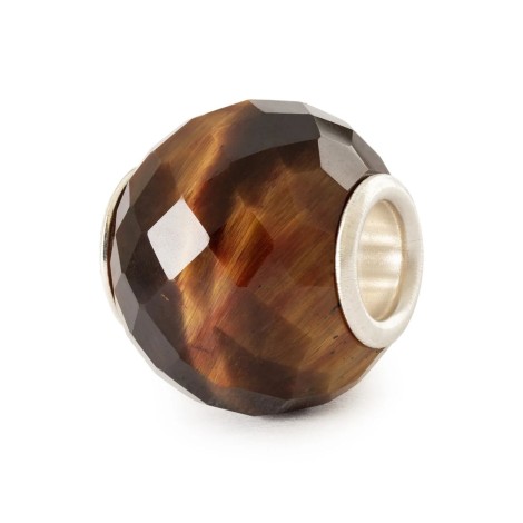 Beads Trollbeads Occhio di Tigre Rotondo Sfaccettato TSTBE-00041