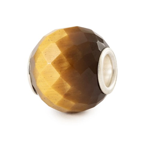 Beads Trollbeads Occhio di Tigre Rotondo Sfaccettato TSTBE-00041