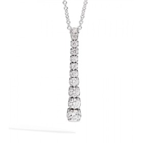 Collana Scalare Re Carlo Anniversary Love Oro Bianco 18 Kt Diamanti