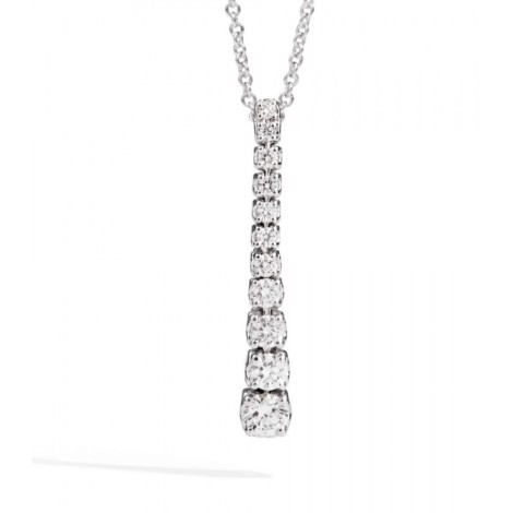 Collana Scalare Re Carlo Anniversary Love Oro Bianco 18 Kt Diamanti