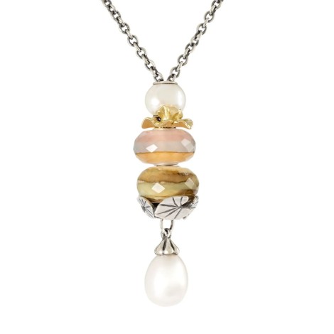 Beads Trollbeads Gemma d'Acqua Nocciola TGLBE-30158