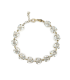 Bracciale Argento Dorato e Zirconi Cuore