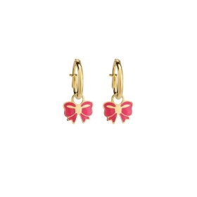 Orecchini Cerchietto Le Bebè Toys Oro Giallo Fiocco